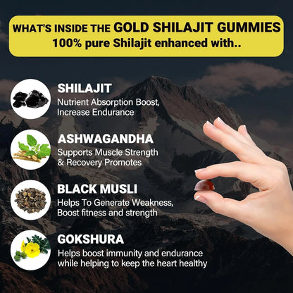 PURE SHILAJIT GUMMIES