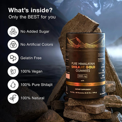 PURE SHILAJIT GUMMIES
