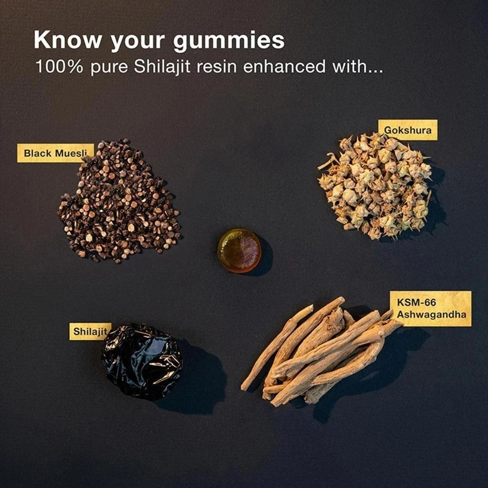 PURE SHILAJIT GUMMIES