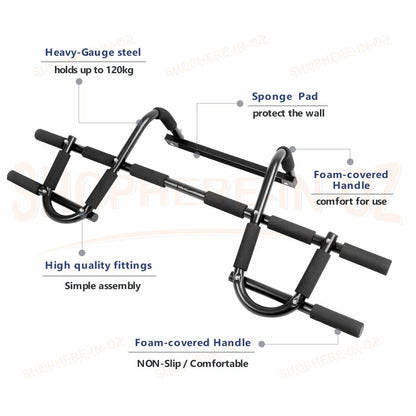3-IN-1 DOORWAY PULL UP BAR